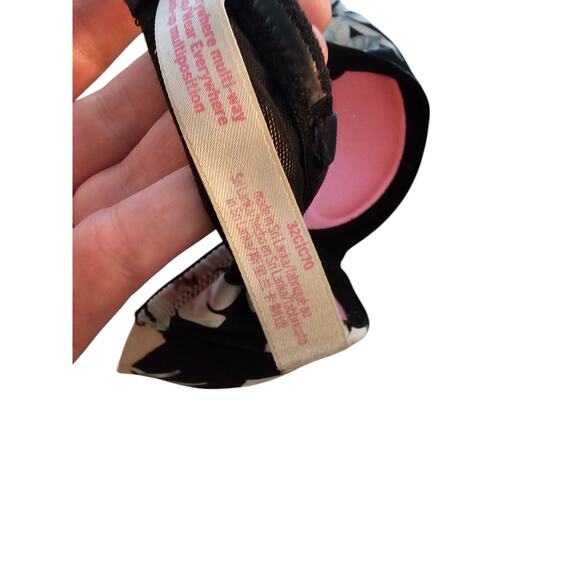 PINK Victorias Secret 32C Wear Everywhere Multi Way Push Up Bra Floral Tropical - Picture 5 of 5